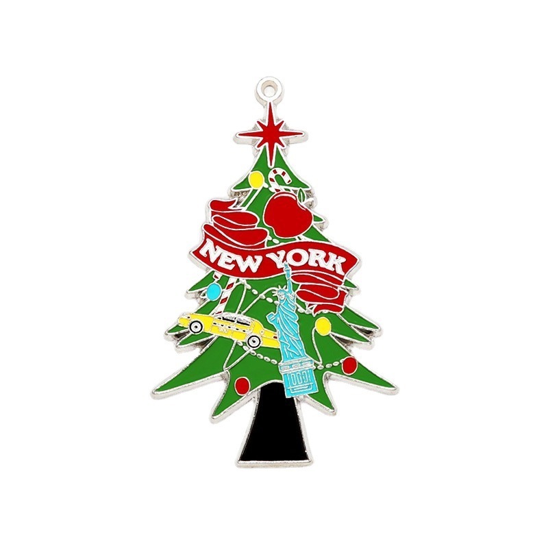 アクリル平面ストラップクリスマスプレゼント装飾品クリスマスツリーストラップ漫画|undefined