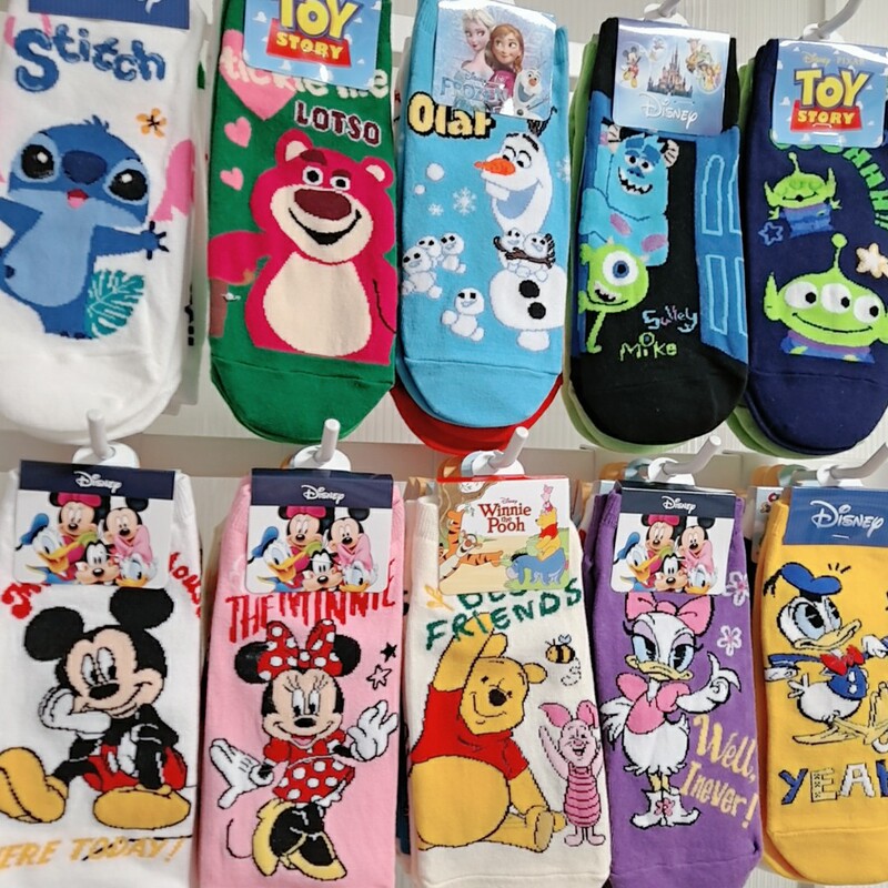 Big Sale Cartoon Adult Socks Women's Korean Dongdaemun Socks Cute Mickey Bear College Style Girls Socks