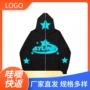 男式复古嘻哈harajuk连帽衫