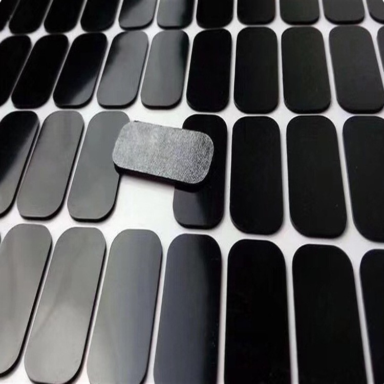 厂家生产硅胶垫圆形自粘硅胶脚垫防滑减震硅胶脚垫 密封圈可背胶