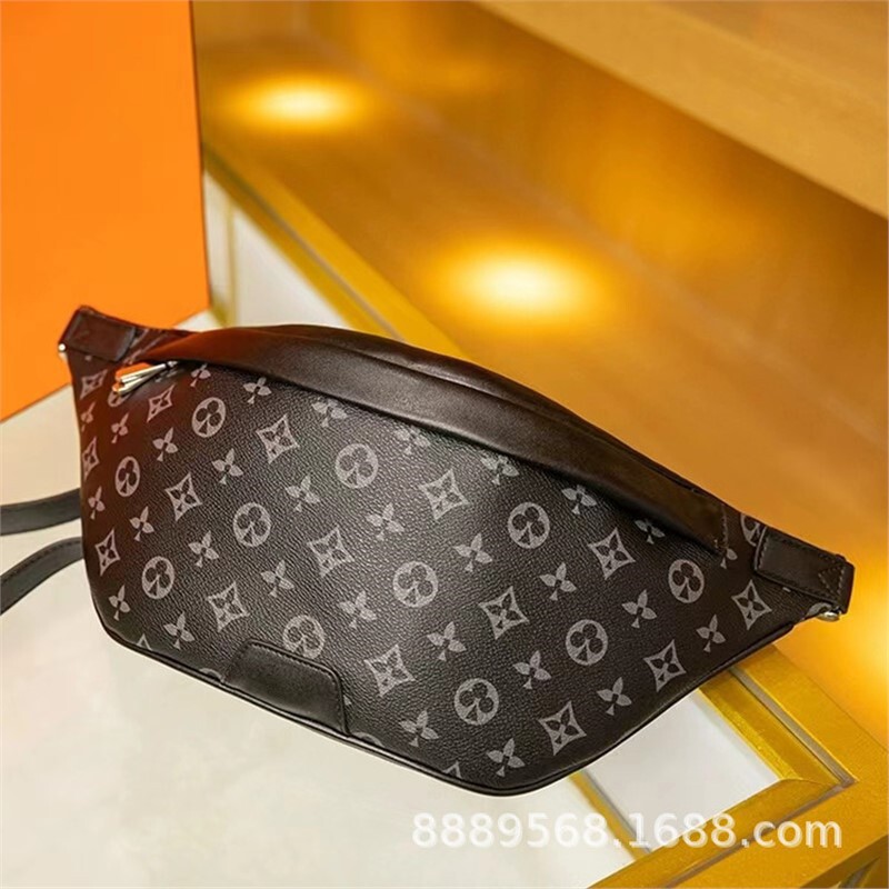 Direct Supply Cross-Border m Lv New Men's Bag Black Warrior Chest Bag Men's Waist Bag Genuine Leather Shoulder Crossbody Bag Shoulder Bag Direct Supply Cross-Border m Lv New Men's Bag Black Warrior Chest Bag Men's Waist Bag Genuine Leather Shoulder Crossbody Bag Shoulder Bag
