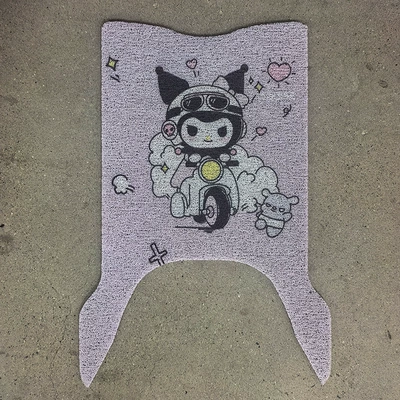 Electric vehicle foot mat: Generation 60/80/90 Electric Vehicle Foot Mat - white-shark-ii-electric-motorcycle-kuromi