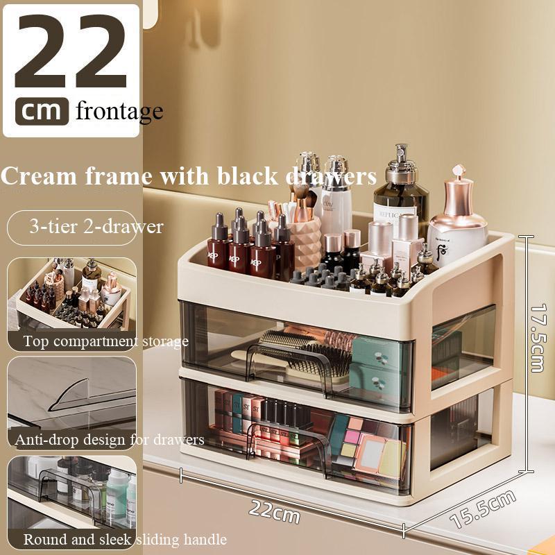 Three layers and two pumps - coffee color