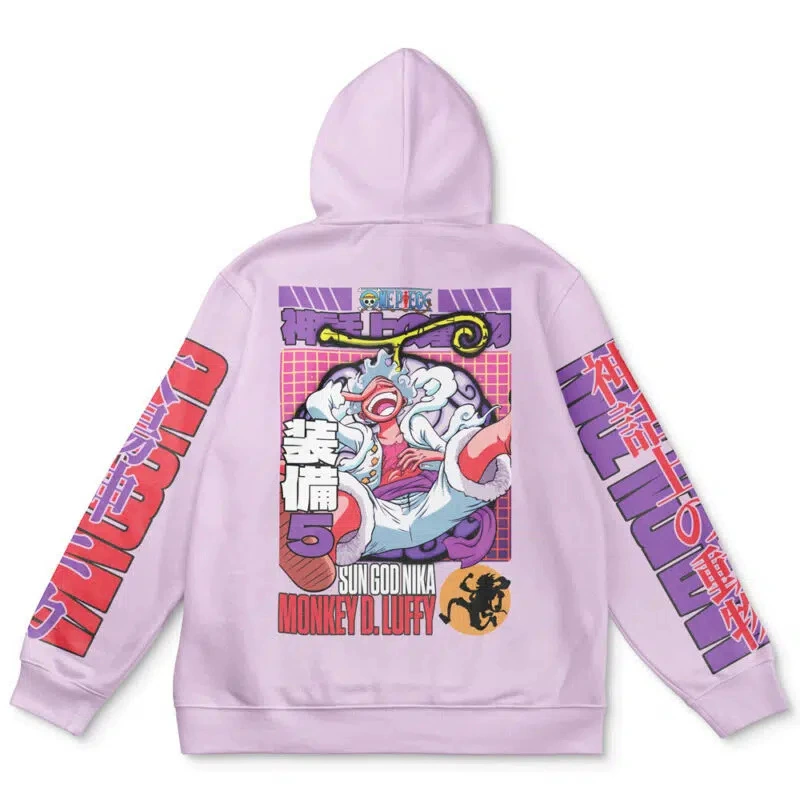 Трансграничная новая дневная серия One Piece Cos периферийный свитер с капюшоном