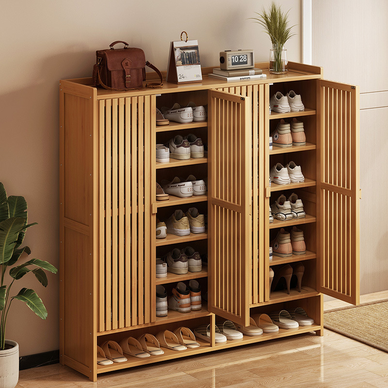 Large-Capacity Multi-Layer Breathable Strip-Shaped Shoe Cabinet, Integrated Cabinet for the Entrance, Home Shoe Rack, Shoe Storage Solution, Direct Sales from the Source Factory