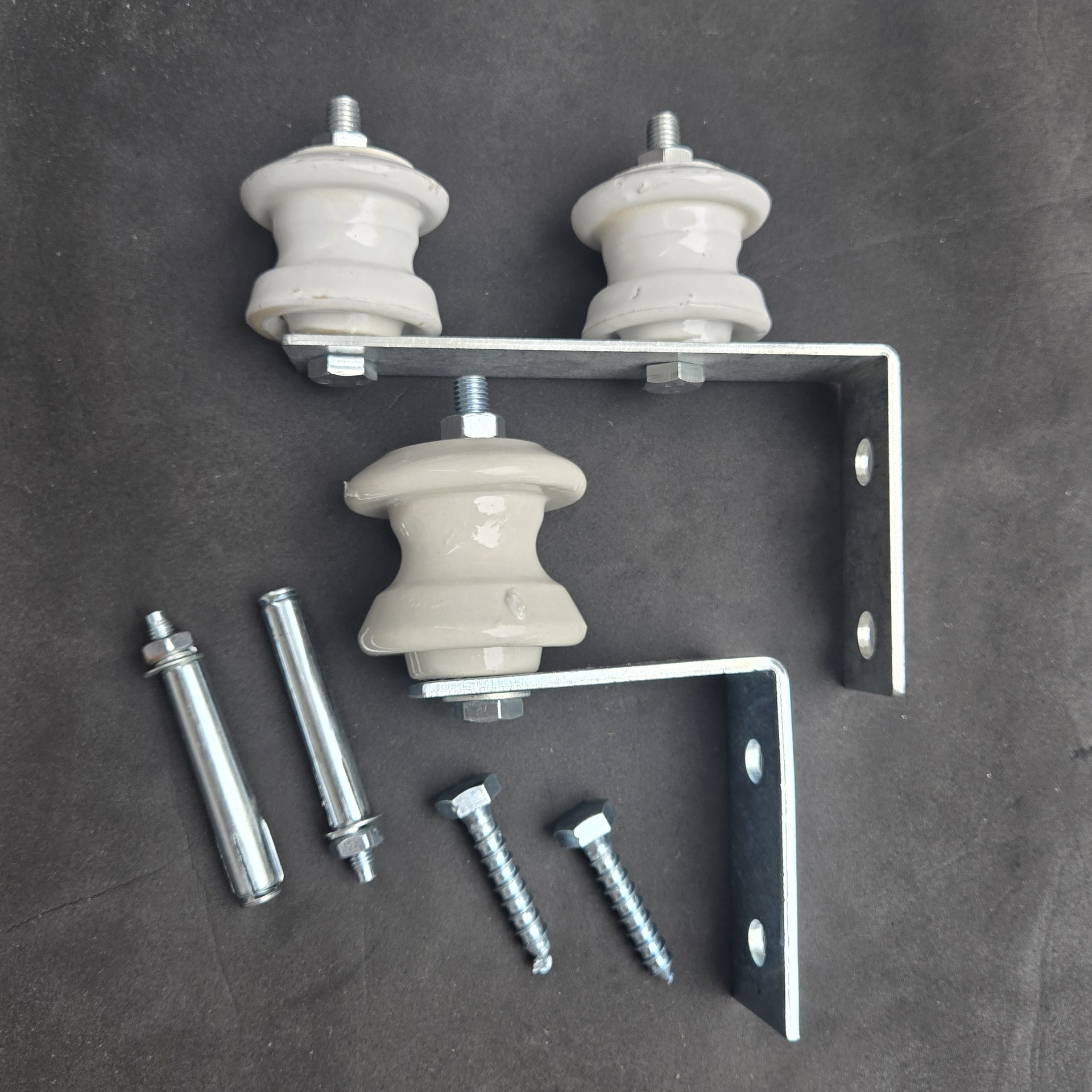 电力瓷瓶绝缘子磁壶支架户外通电民用瓷珠电线陶瓷低压蝶式茶台壶