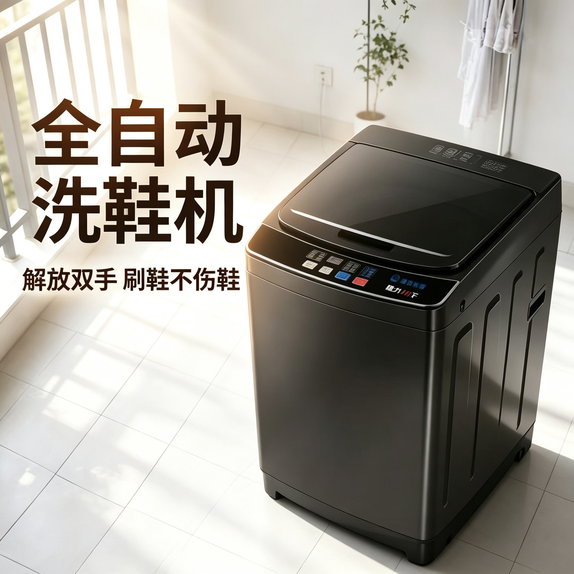Fully Automatic Shoe Washing Machine for Home and Commercial Use, Small Shoe Cleaning Machine, All-In-One Washing and Drying Device, Premium Domestic Product