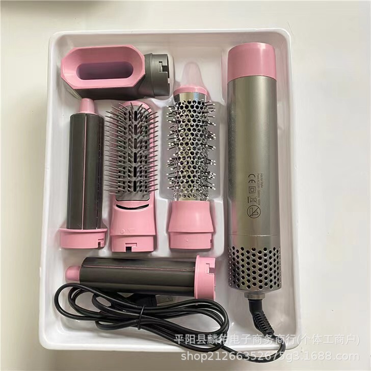 クロスボーダー5in1ヘアアイロン、ヘアドライヤー、ヘアアイロン、ヘアドライヤー、ヘアアイロン、全自動ヘアアイロン、ストレート＆カーリング両用|undefined