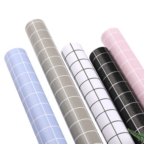 Kitchen sticker self-adhesive moisture-proof waterproof bathroom renovation wall sticker mosaic grid high-temperature resistant thick PVC wall decal