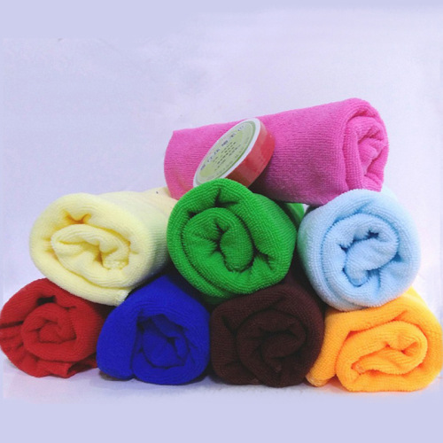 Wholesale Compressed Towels Superfine Fiber Colorful Disposable Towels Travel Portable Foreign Trade Compressed Towels
