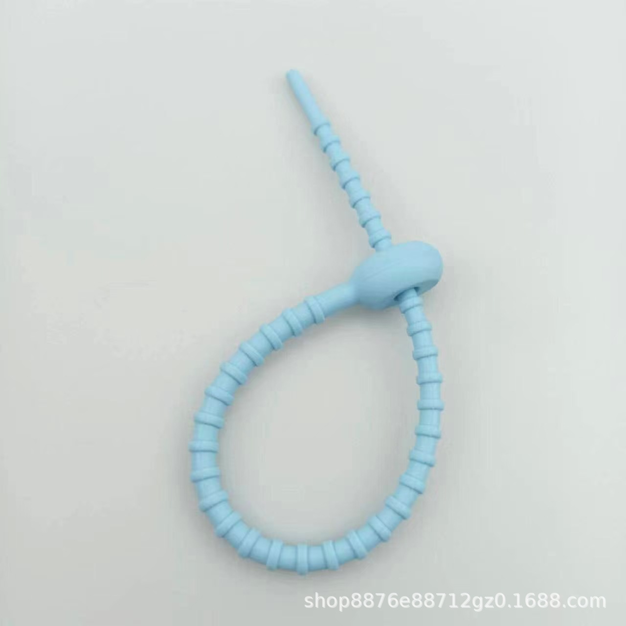 라이트 블루 실리콘 밴드