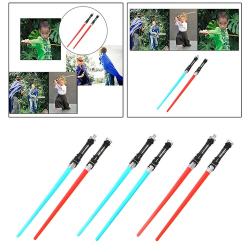 Child Sword Planet Glowing Toy Laser Sword Battle Shining Fluorescent Sticks Boy Battle Light Sword Extendable Sword