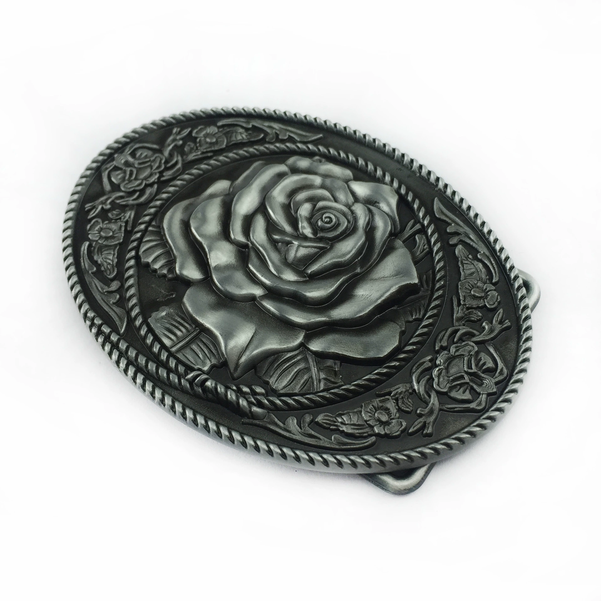 Заводская direct продажа.b Belt buckle из цинкового сплава роза 02682-1, большое количество и выгодная цена