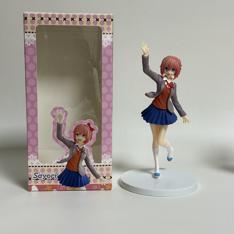 国境を越えた新製品 ハートビート文学部 文学部 ガシリ・モニカ スタンディングフィギュアモデル 箱入り装飾品|undefined