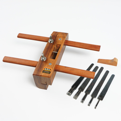 Mujingfang Hong Kong-style rosewood willow planer groove planer woodworking planer woodworking tools planer blade adjustable distance