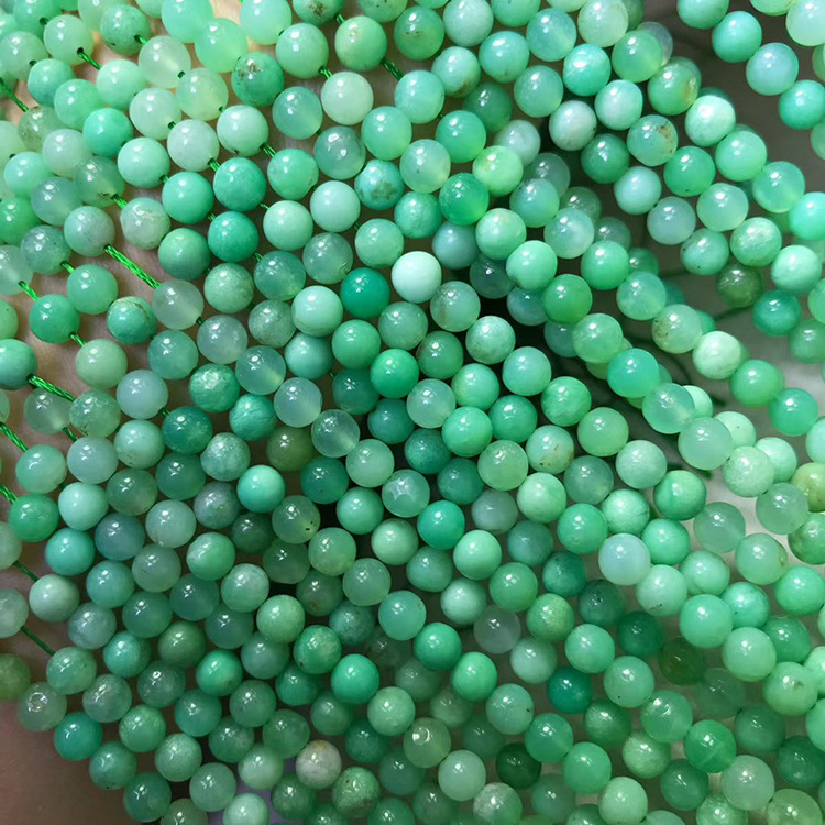 天然澳洲玉切面刻面散珠 天然水晶硬抛切角足球面半成品