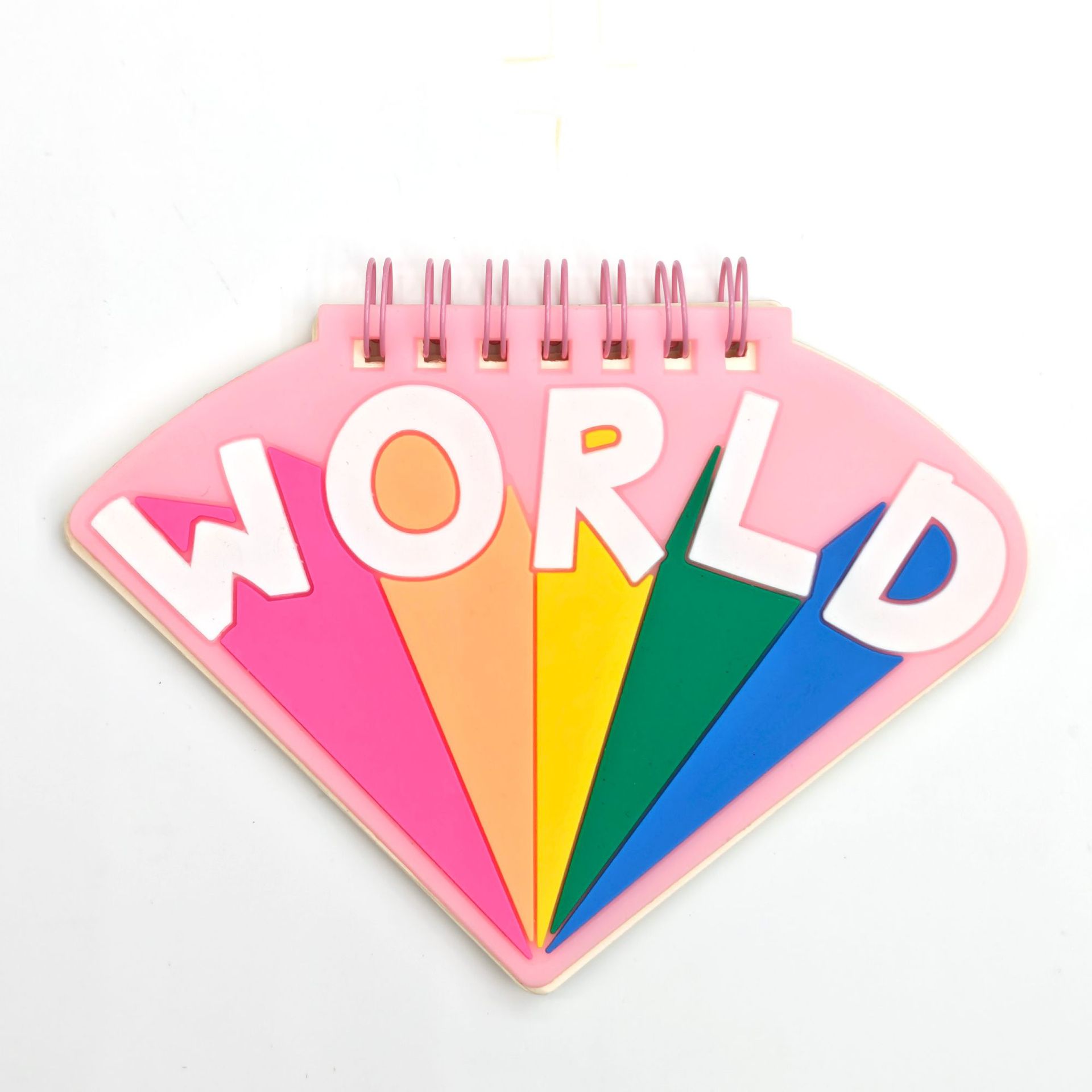 Cubierta de silicona pequeña bobina libro mini dibujos animados especial en forma de cuaderno papelería creativa forma de animal lindo con pluma