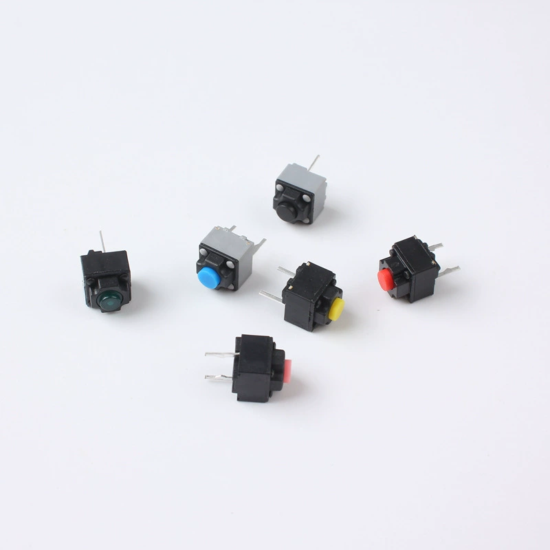 【Silent Touch Switch】6*6*7.3 2DV Switch Silent Switch Multi-Specification Electronic Technology Switch