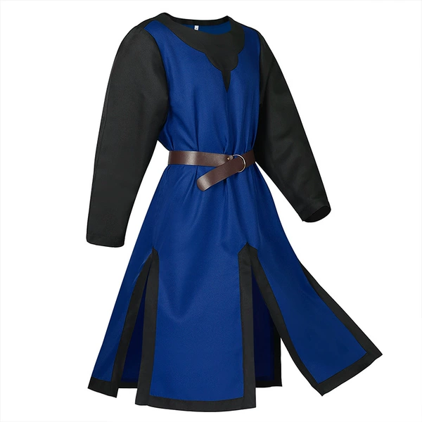 Blue backbone black collar [No belt with belt]