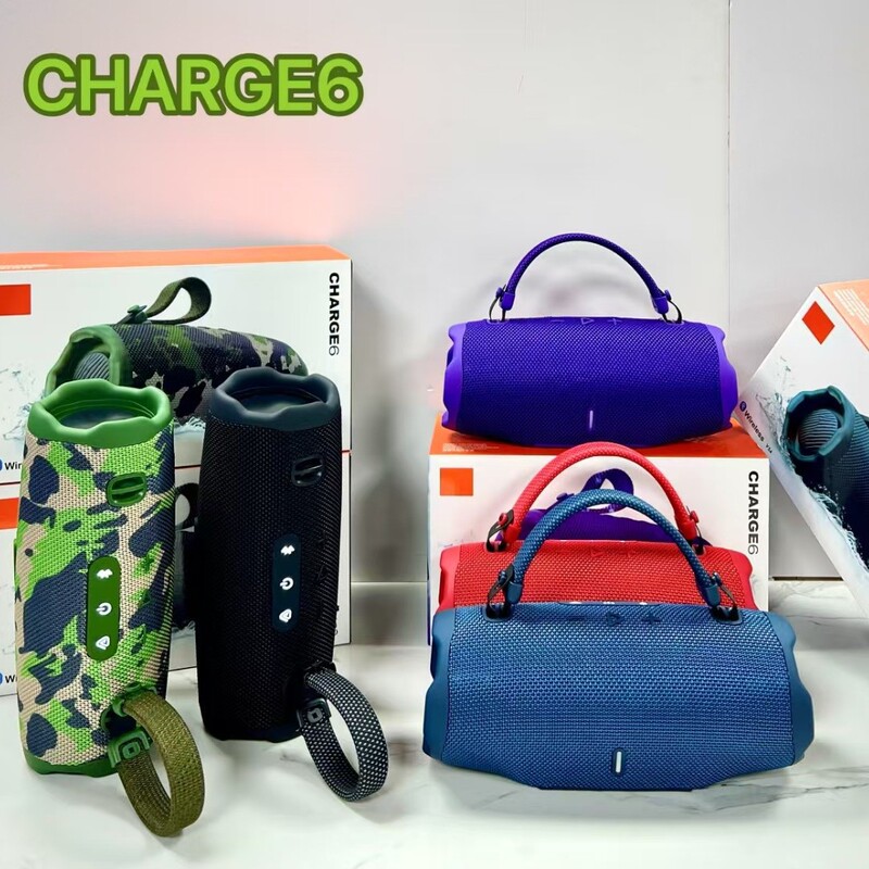 Foreign Trade New Charge6 Wireless Bluetooth Speaker Satchel Shock Wave Sixth Generation Subwoofer Audio