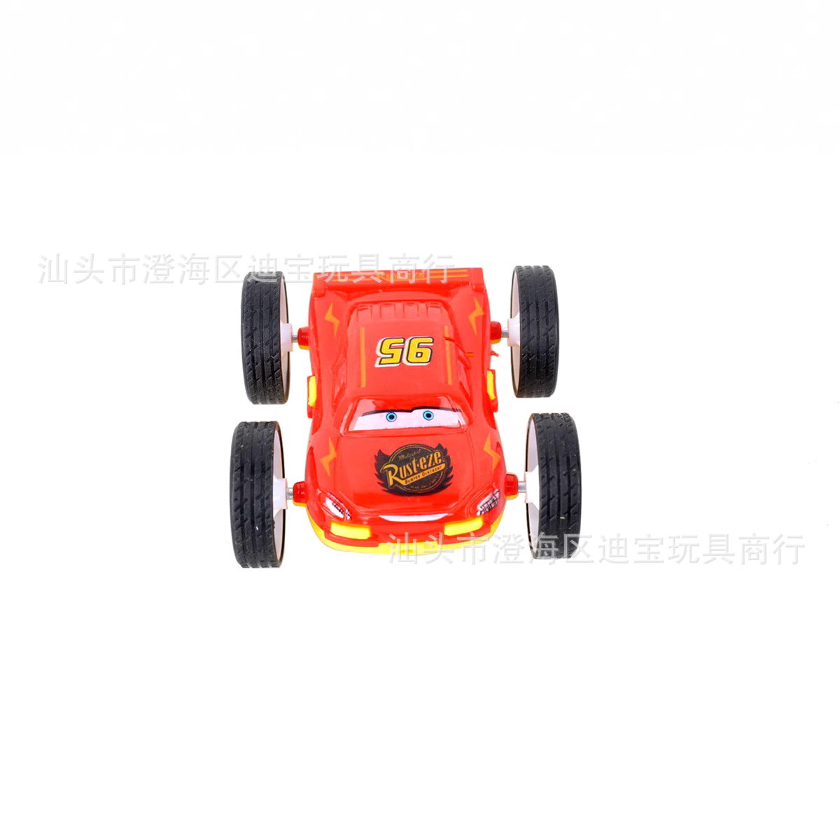 6,5 cm coche de inercia de doble cara 90MM regalo de juguete Gacha