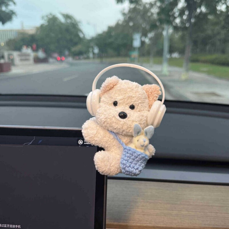 Cute Car Ornaments, Center Console Screen Clip Dolls, Plush Toys, Car Display Screen Dolls, Decorative Items for Women Cute Car Ornaments, Center Console Screen Clip Dolls, Plush Toys, Car Display Screen Dolls, Decorative Items for Women