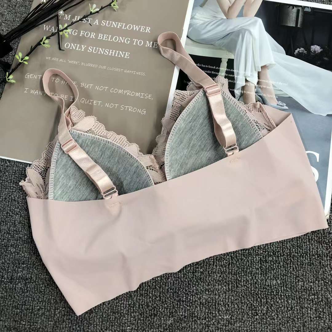 Nuevo cordón elástico de alta calidad belleza espalda chaleco las mujeres sin hilos yoga sujetador ropa interior deportiva al por mayor