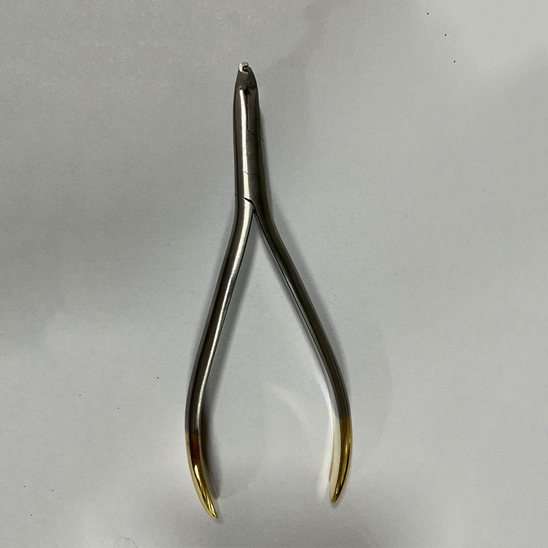Alicates de ortodoncia dental corte de extremo de alambre fino corte de alambre fino Alicates de extracción de flexión de soporte alicates de cuello alicates de flexión trasera