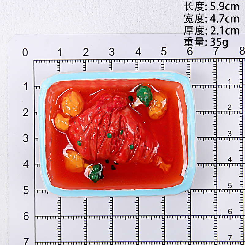 地方特色菜系食玩冰箱贴盲袋批发直播间冰箱贴厂家对对碰抖音美食|undefined
