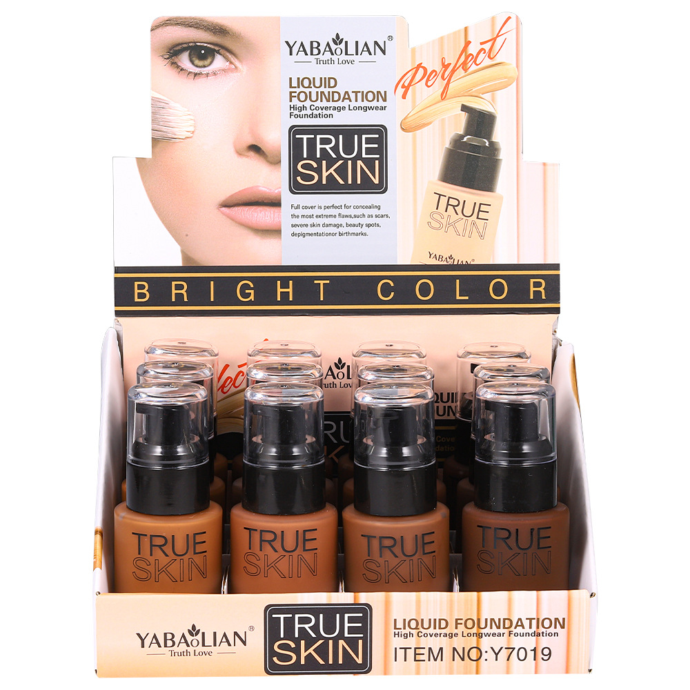 Bestseller Wholesale YABAOLIAN Foundation Liquid Skin Tone Correction Moisturizing Lightweight Concealer_voghion.com