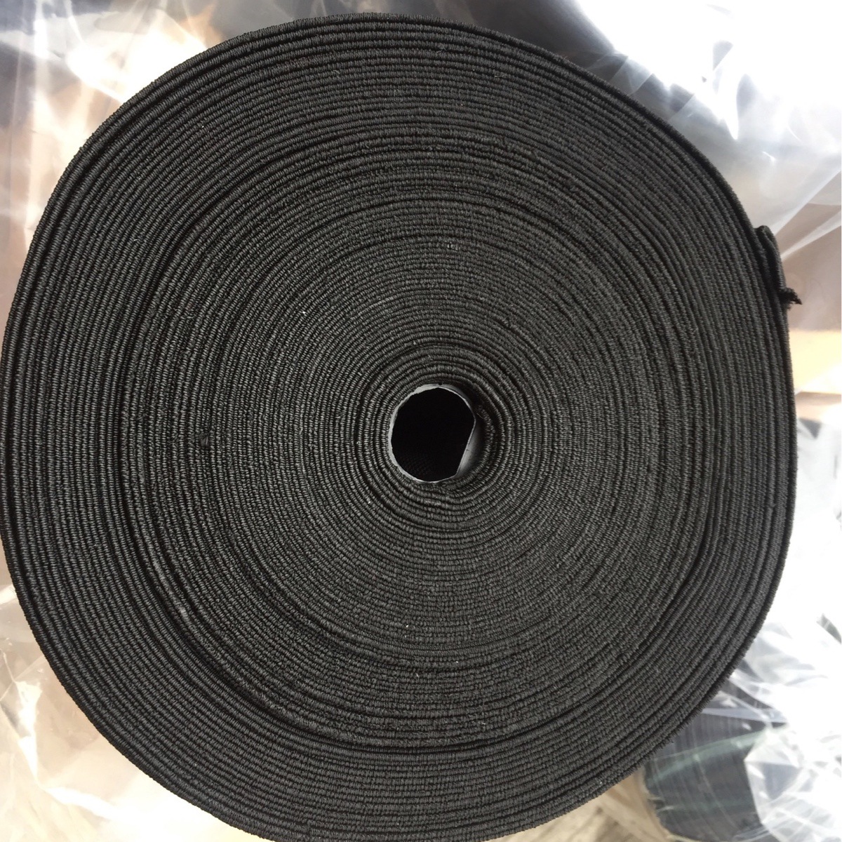 厂家直销大量现货 75mm丝光带宽带 深圳松紧带 丝光弹力带