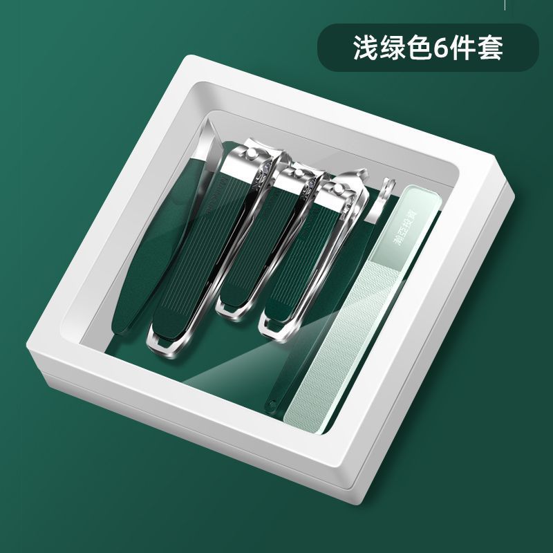 Herramientas de corte de uñas oblicuas de pie de uñas caseras cuchillo plano conjunto de cuchillo pinzas de uñas damas image 8