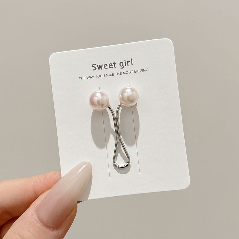 Los pantalones de alfiler invisibles cambian a grandes y pequeños artefactos 2025 nueva perla hebilla de la cintura sin costura para apretar la pinza de fijación