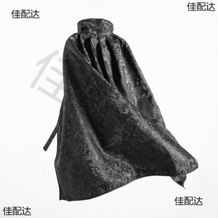 Hanfu Cloak Children's Ancient Costume Black Carved Cloak Middle Halloween Costume Royal Guards Flying Fish Suit Outer Cloak