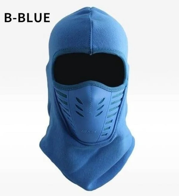 가죽 마스크 블루