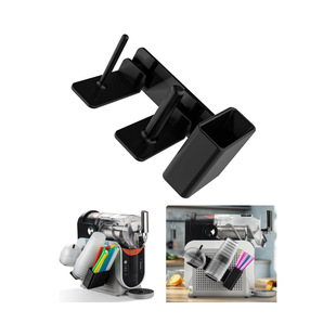Cross-Border New Product Slushie Machine Fs301 and Fs300 3-in-1 Side-Mounted Cup Holder for Cups, Lids and Straws