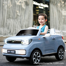 貝多奇正版授權五菱mini兒童自駕遙控車男女寶寶四輪車一件代發