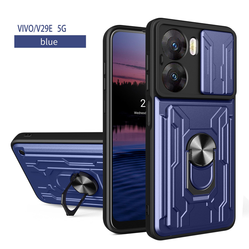 SuitablE for ViVo V29E 5G SouthEast Asia Edition Y16 4G Li Jia SlidinG Window ProtEctiVE CasE RinG HoldEr Card HoldEr SuitablE for ViVo V29E 5G SouthEast Asia Edition Y16 4G Li Jia SlidinG Window ProtEctiVE CasE RinG HoldEr Card HoldEr