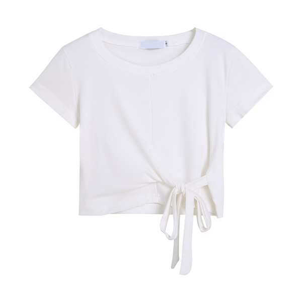 Belt with a round collar