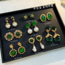 �������K������hŮ�й�vintage��Gɫϵ�F������925��������l
