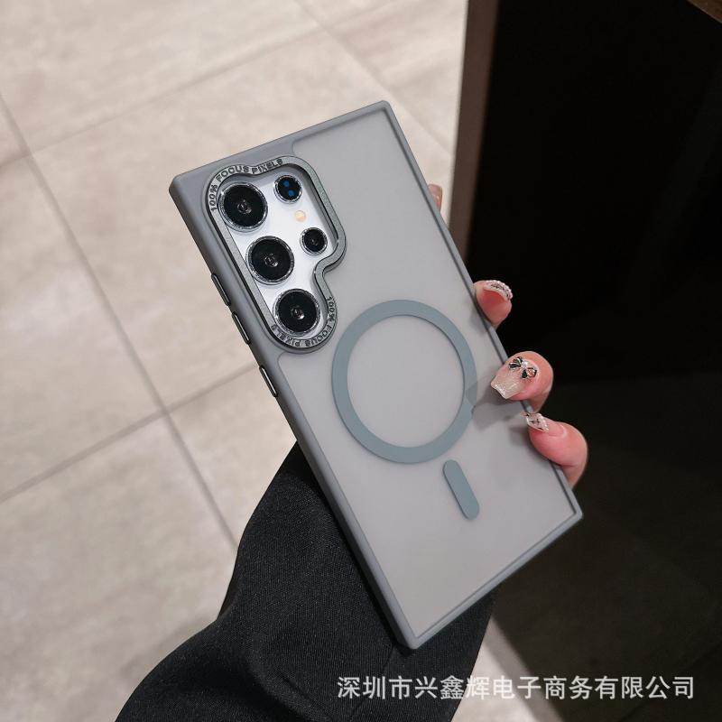 新しい Yashield 肌感触 Samsung S25Ultra ハードウェア磁気吸引 SAMSUNG S24FE 落下防止保護カバーに適しています|undefined
