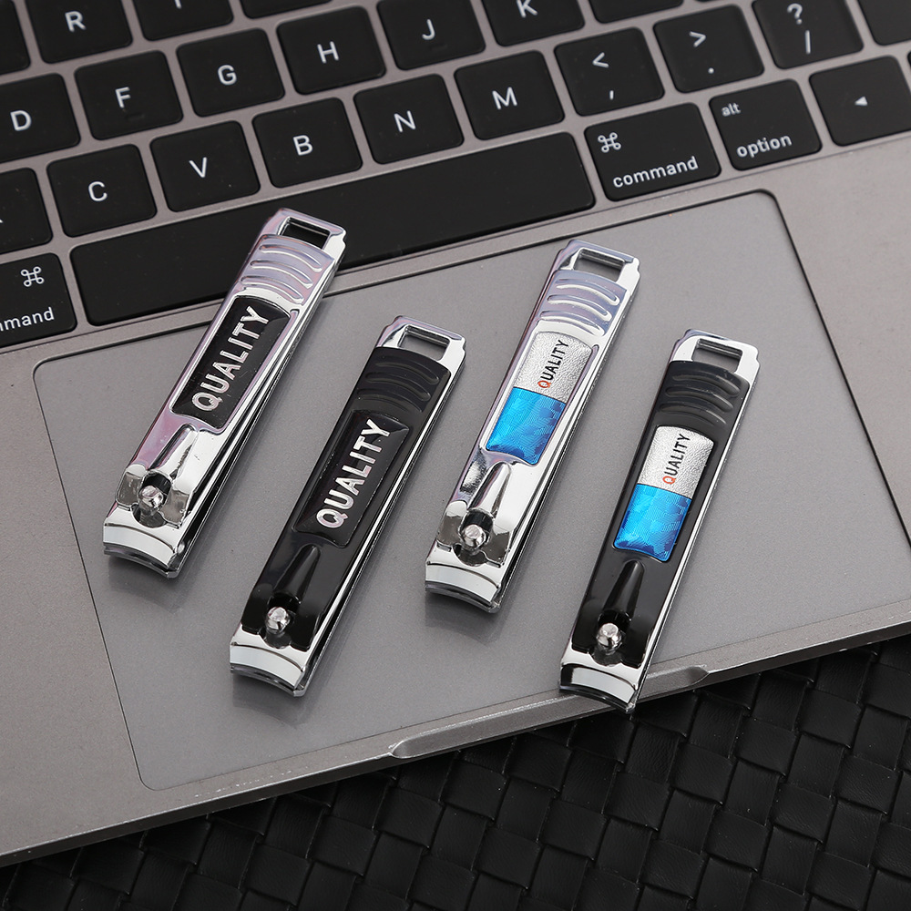 High-Quality Anti-Splash Nail Clippers, Portable Nail Scissors, Household High-Carbon Steel Nail Clippers, Enlarged Manicure and Pedicure Tools