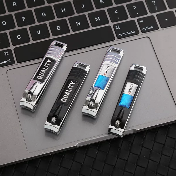 High-Quality Anti-Splash Nail Clippers, Portable Nail Scissors, Household High-Carbon Steel Nail Clippers, Enlarged Manicure and Pedicure Tools