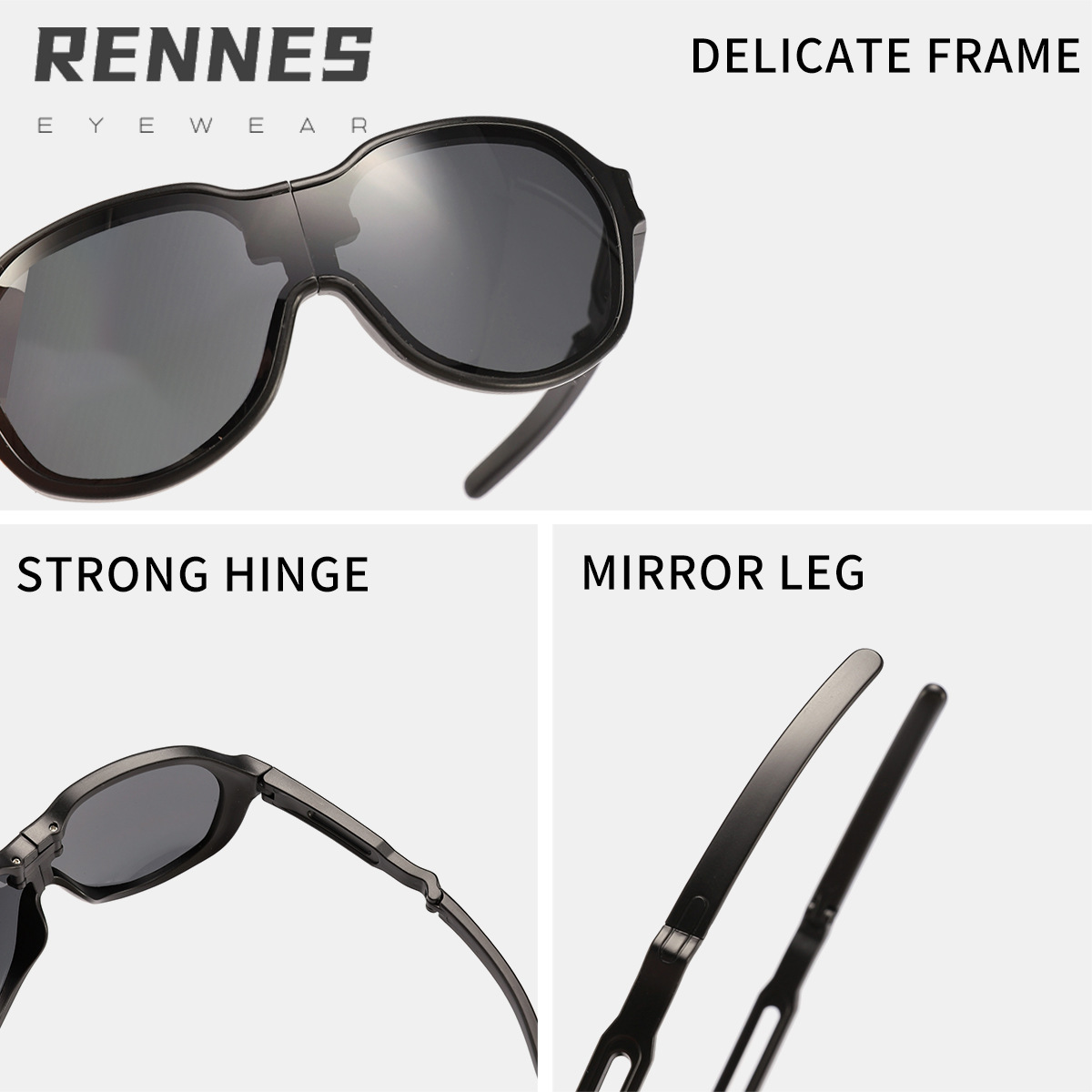 Gafas de sol de moda plegables portátiles para niños transfronterizos para niños y niñas gafas de sol a prueba de viento al aire libre Sunglasses