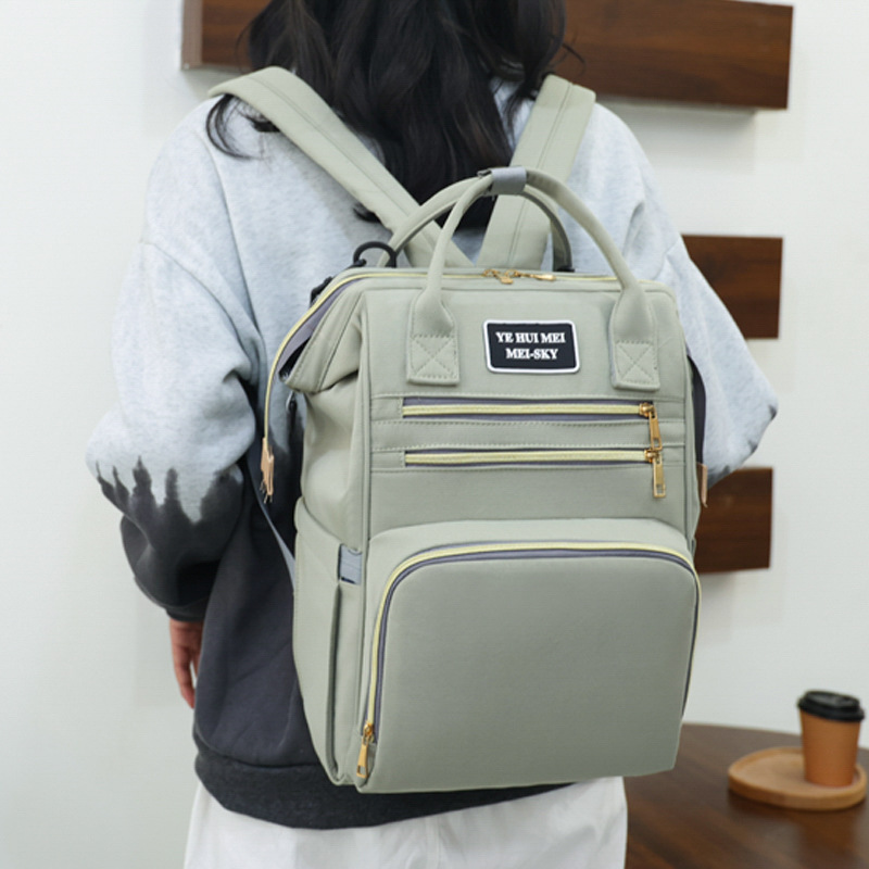 Bolsa de hombro portátil para niños con bolsos múltiples para almacenar bolsas ligeras para madres y bebés multifuncionales de gran capacidad bolsas portátiles para mamás