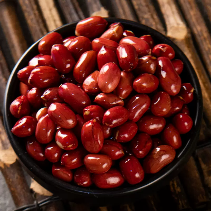 现货新货农产品采购批发红皮花生农商城招商原味四粒红花生米批发