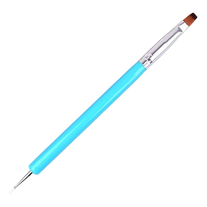 Manicure factory Purple Rod point drill pen phototherapy pen dual-use nail art pen nail brush painting pen DIY nail tools