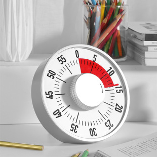 Kitchen Timer visualization mechanical timer large magnetic suction time management reminder learning exercise alarm clock