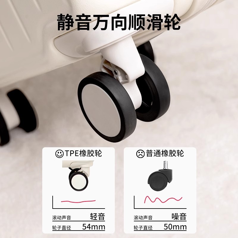 Equipaje maleta de 20 pulgadas hembra color caramelo mudo rueda universal caja de embarque macho pequeño carro ligero al por mayor