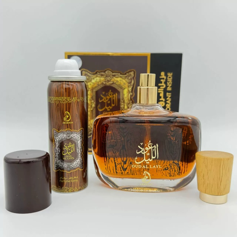 高品質 OUD AL LAYL アラビア東南アジアドバイ中東卸売メンズウッド香水 2 点セット|undefined